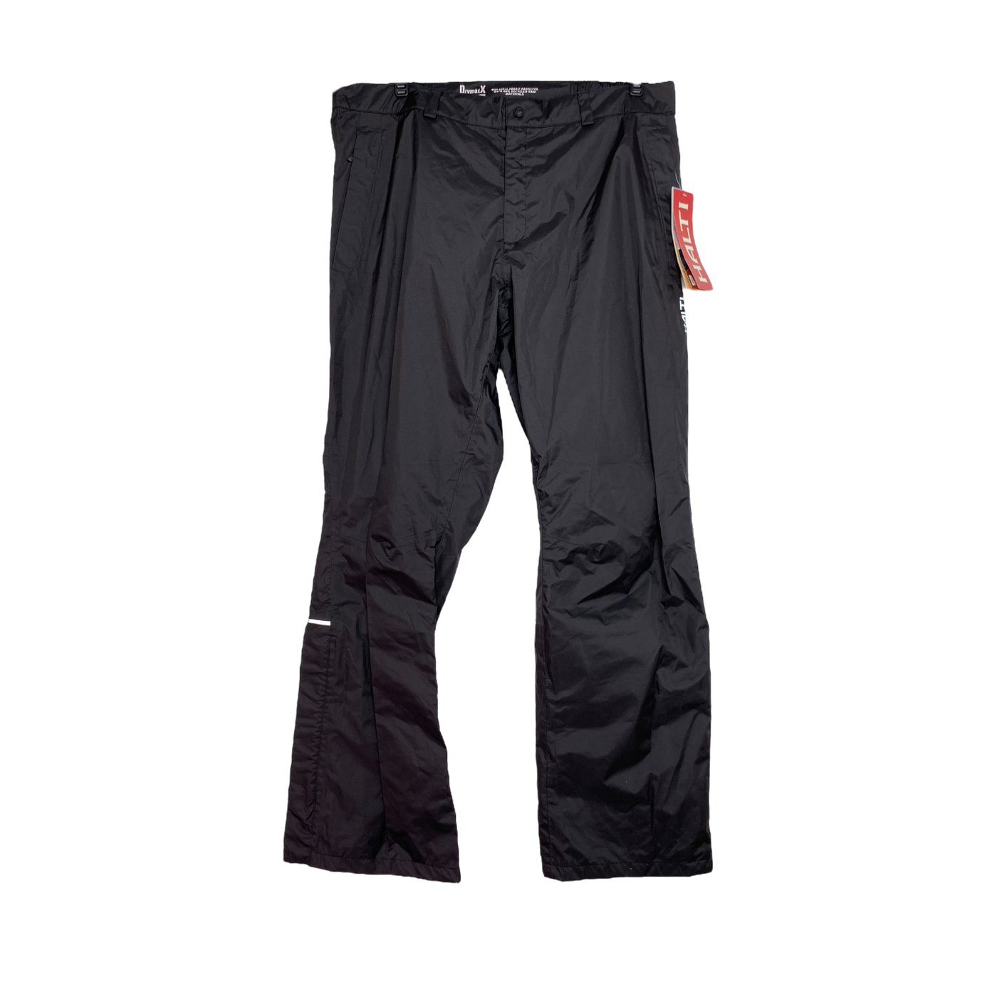 Halti kroka midseason shell pants, black | man XXL