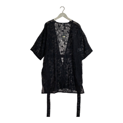 Uhana imagination kimono, devore black | woman XXS