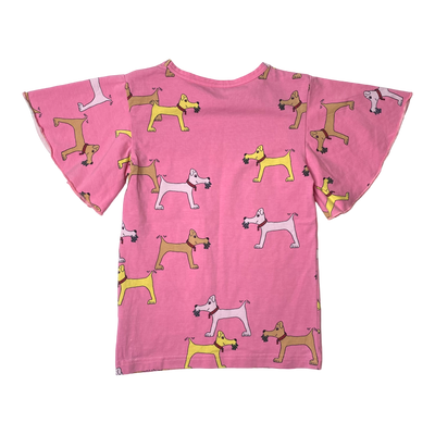 Blaa t-shirt, dog | 110/116cm