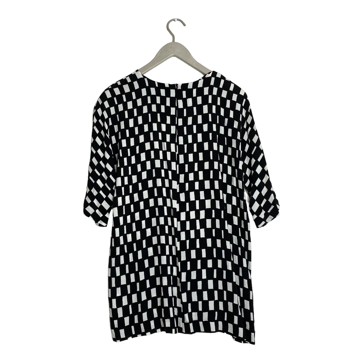 Marimekko jada blouse, black and white | woman 40