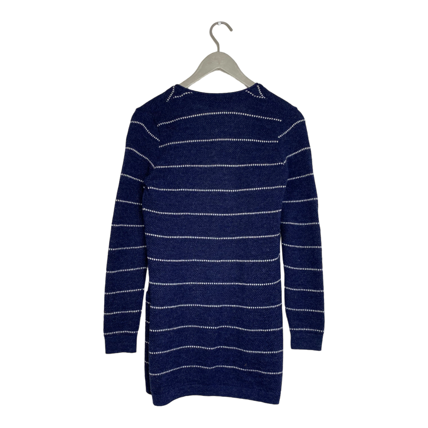 Alpa alpaca wool cardigan, stripe | woman XS