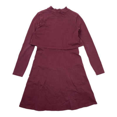 Mainio dress, wine | 134/140cm