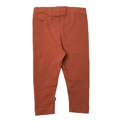 Molo leggings, rust | 80cm