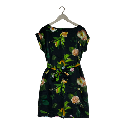 Uhana silk dress, winter garden | woman S