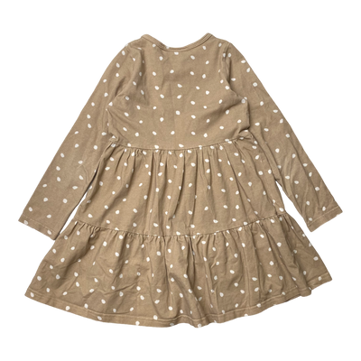 Nakoa layered dress, polkadots | 110cm