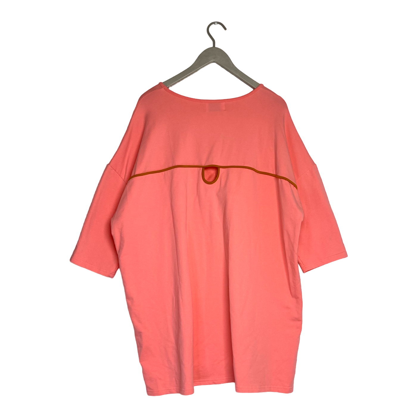 R/H studio mickey cut out dress, coral pink | woman M/L