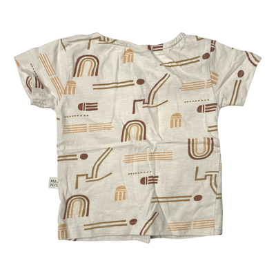 Mainio button t-shirt, abstract | 86/92cm