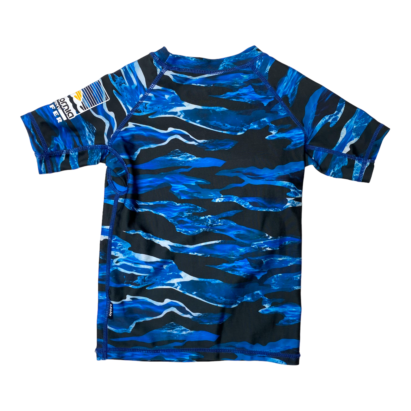 Molo UV swim shirt, camo waves | 98/104cm