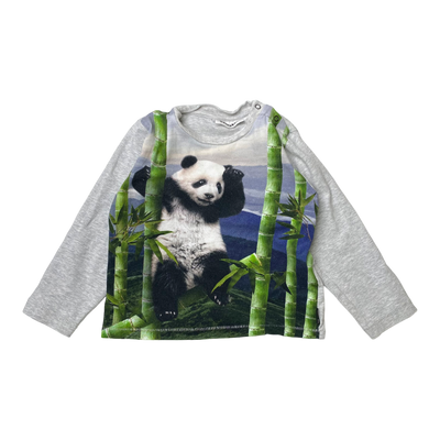 Molo shirt, climbing panda | 92cm