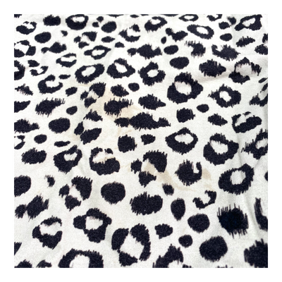 Gugguu frilla dress, cheetah | 116cm