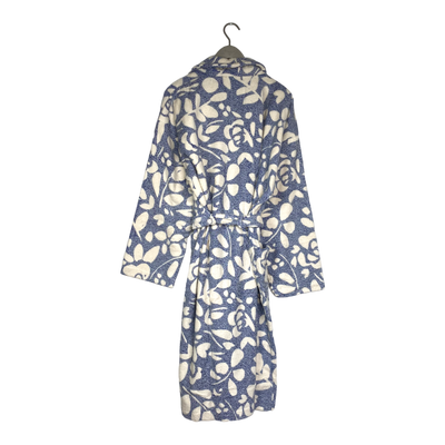 Kaiko bath robe, blue floral | woman XXL/XXL