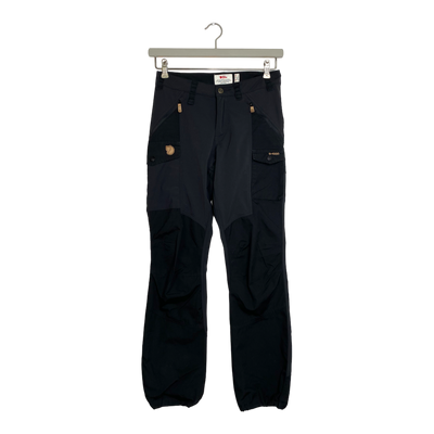 Fjällräven nikka g1000 regular fit trousers, black | woman 34