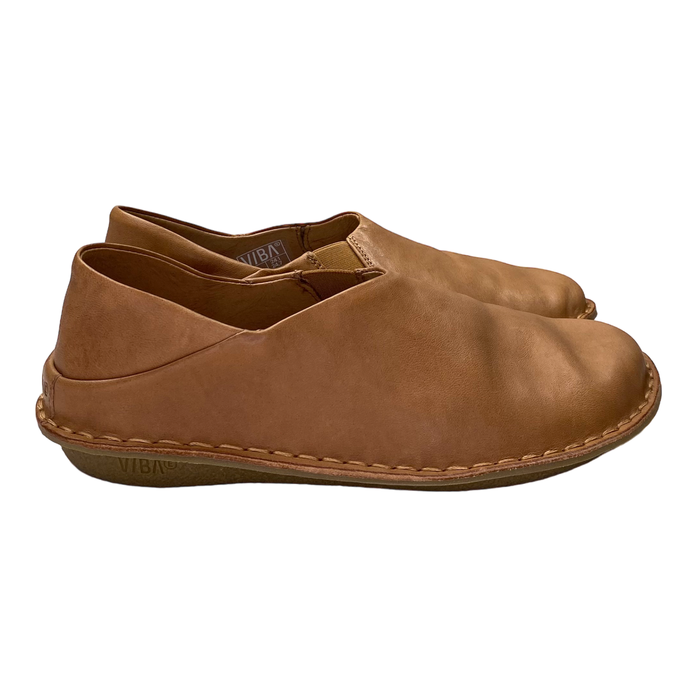 VIBAe Zuma leather shoes, fawn tan | 39