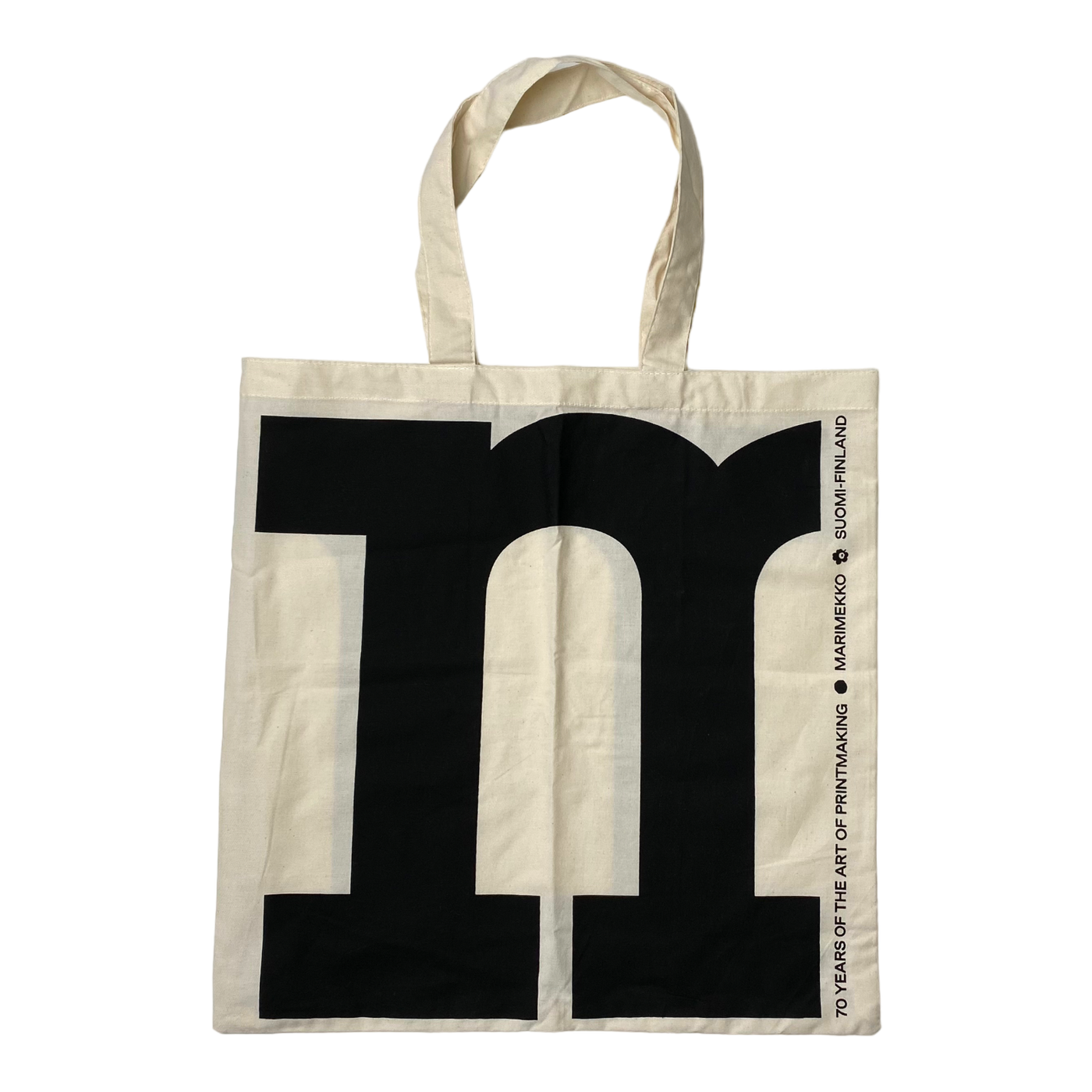 Marimekko canvas tote bag, monogram | onesize