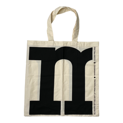 Marimekko canvas tote bag, monogram | onesize