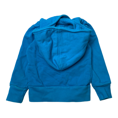 Gugguu zipper hoodie, blue | 92cm