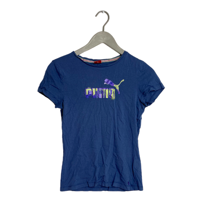 Puma sports t-shirt, blue | woman S