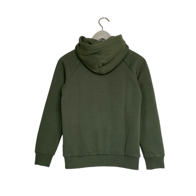 Peak Performance zip hoodie,  moss green| woman S