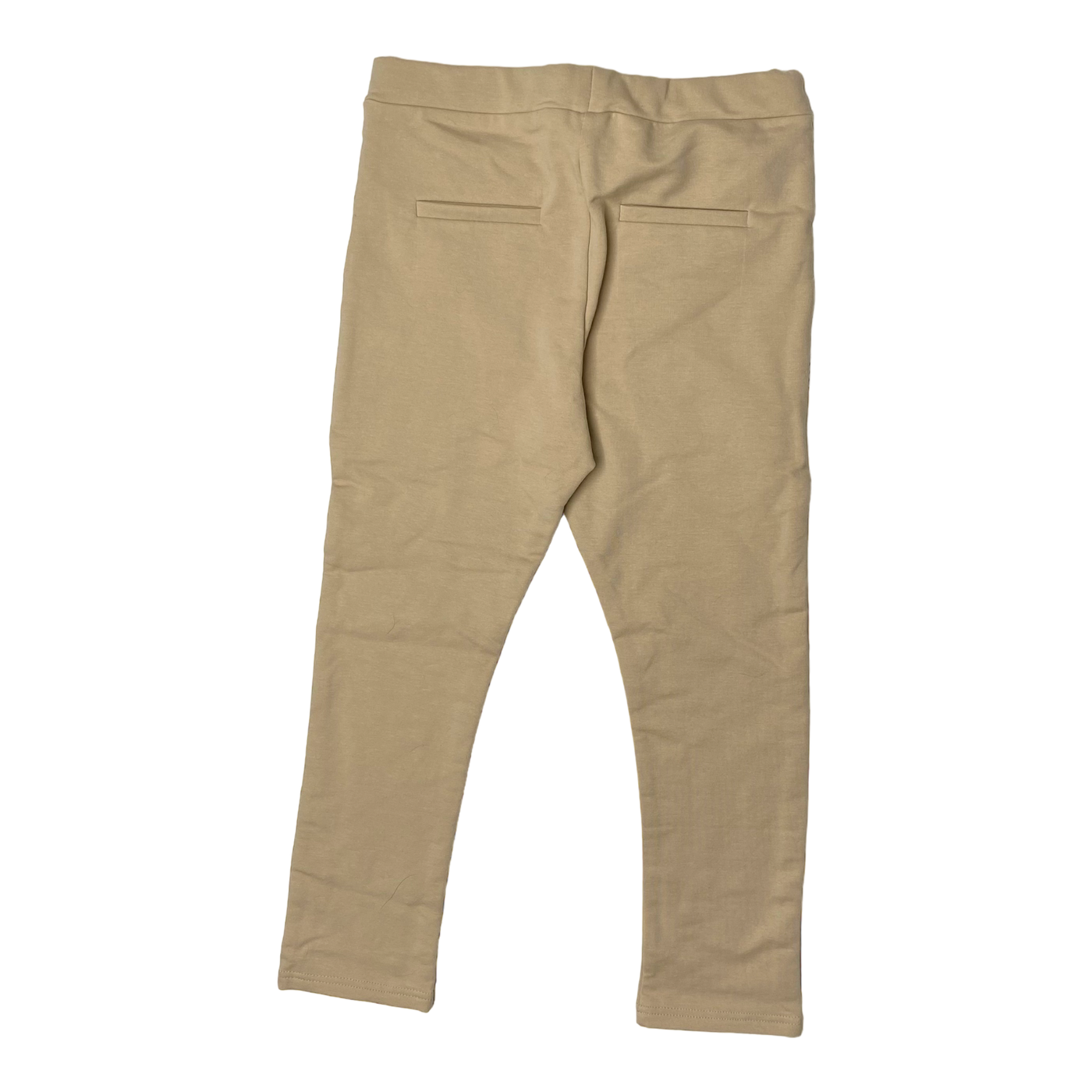 Gugguu chino sweatpants, soft suede | 116cm