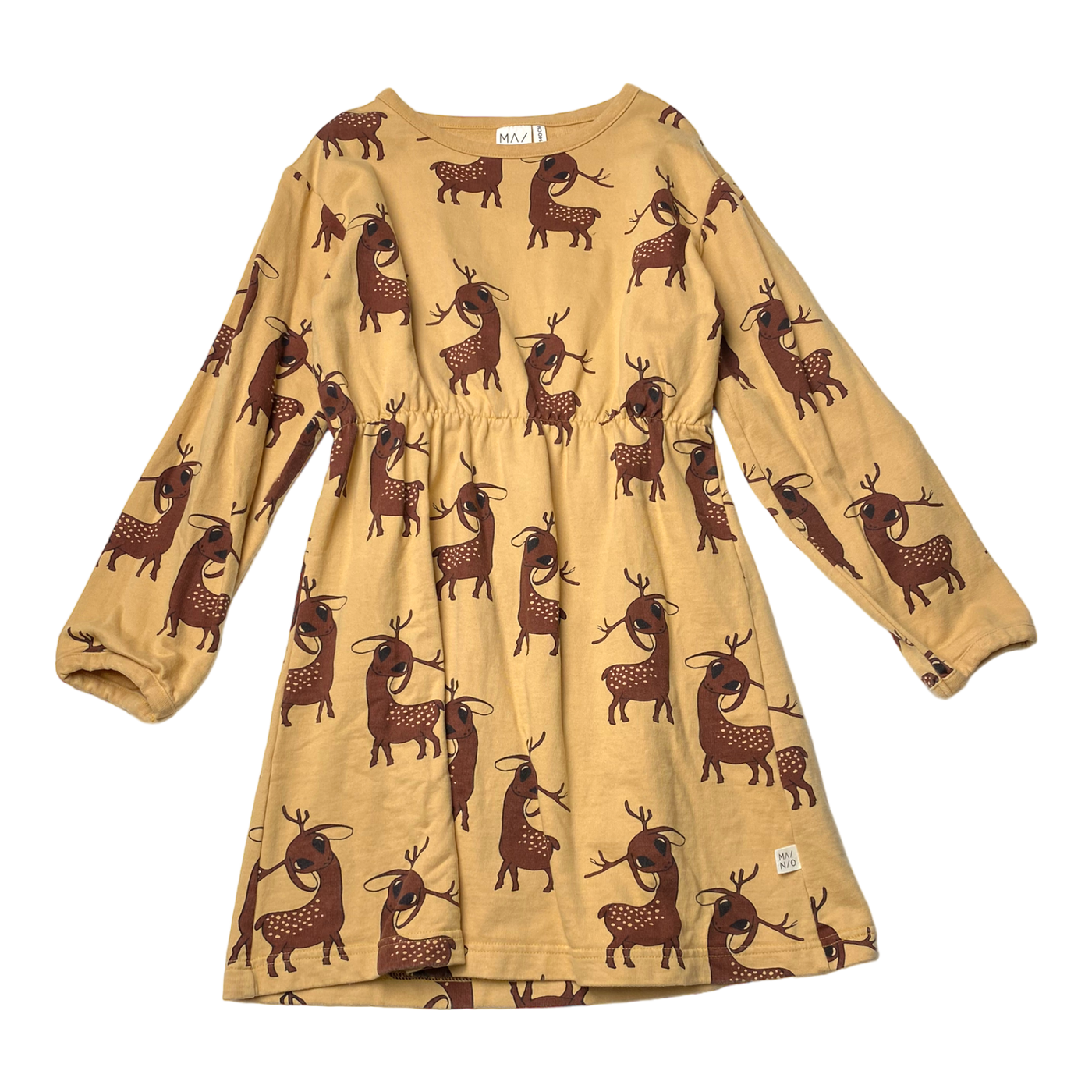 Mainio sweat dress, reindeer | 134/140cm