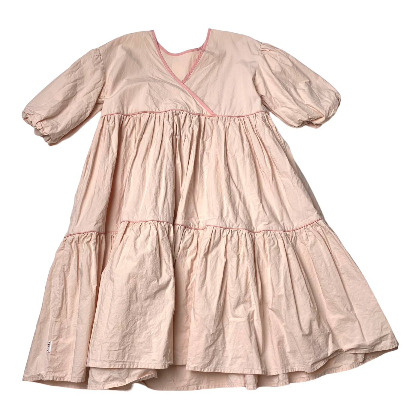 Molo Casta woven dress, pink | 134/140cm