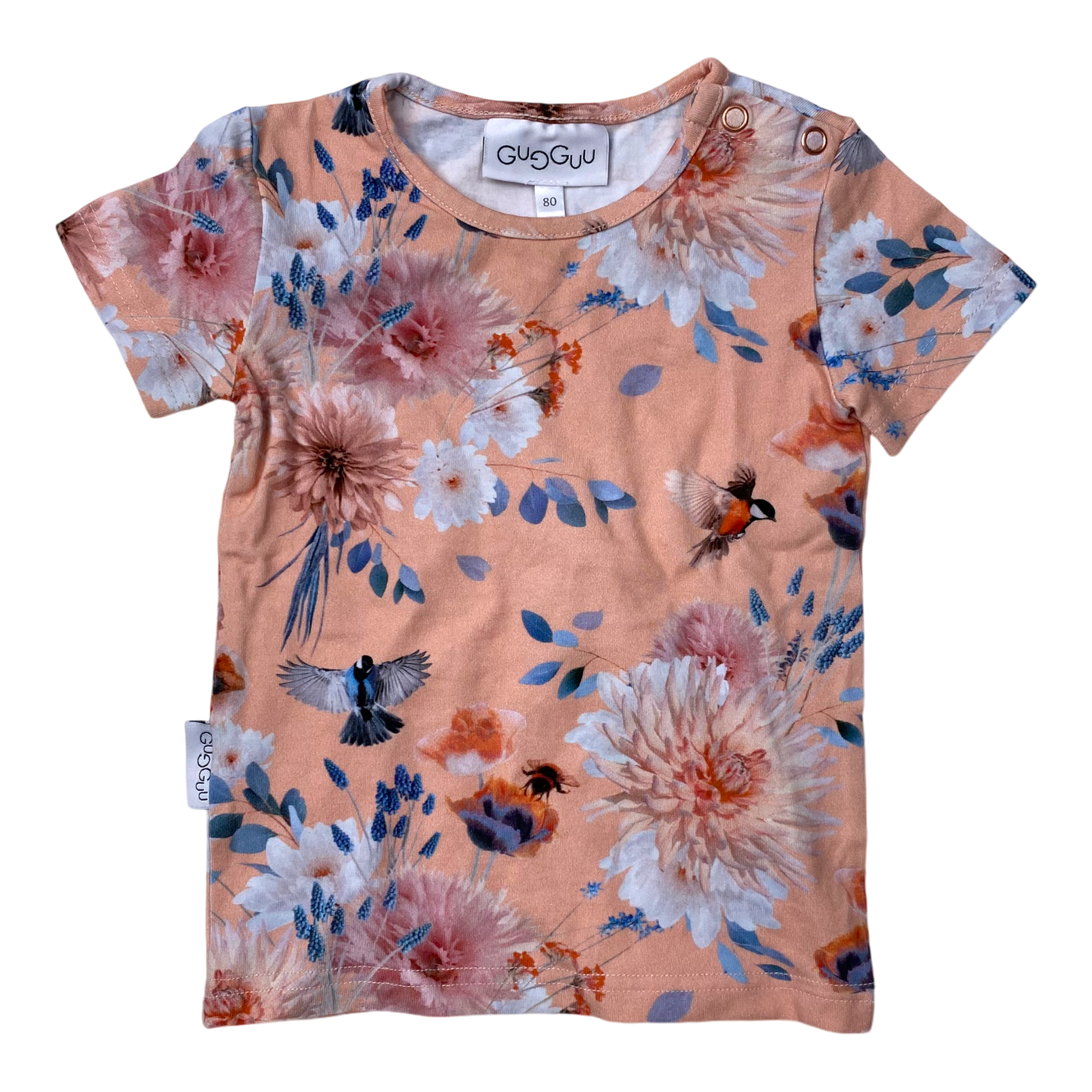 Gugguu t-shirt, flower | 80cm