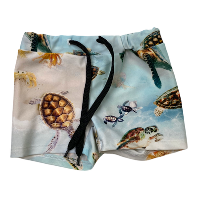 Gugguu swim shorts, turtle | 86cm