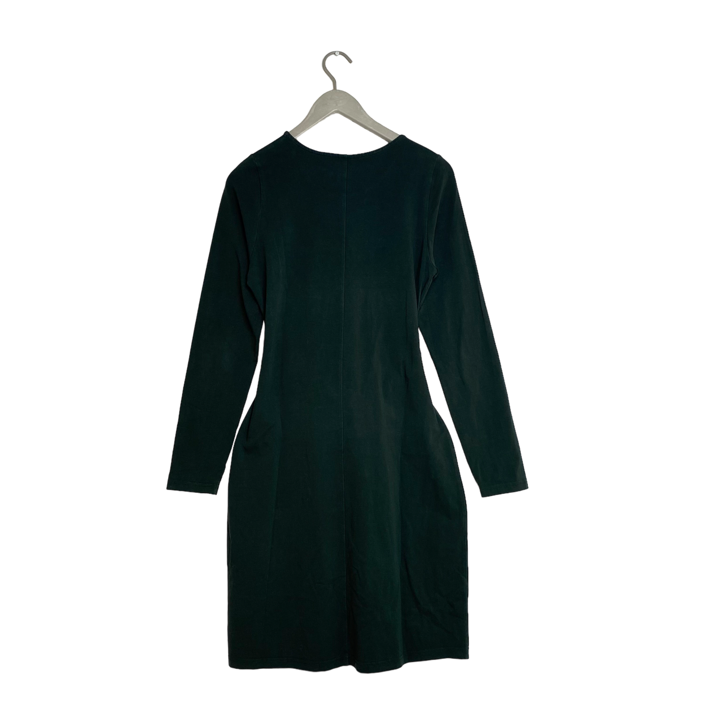 Kaiko belted dress, hunter green | woman S