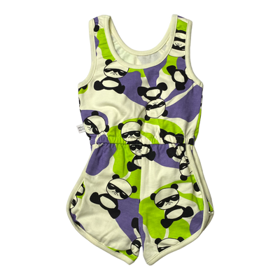 Mainio playsuit, spy panda | 110/116cm