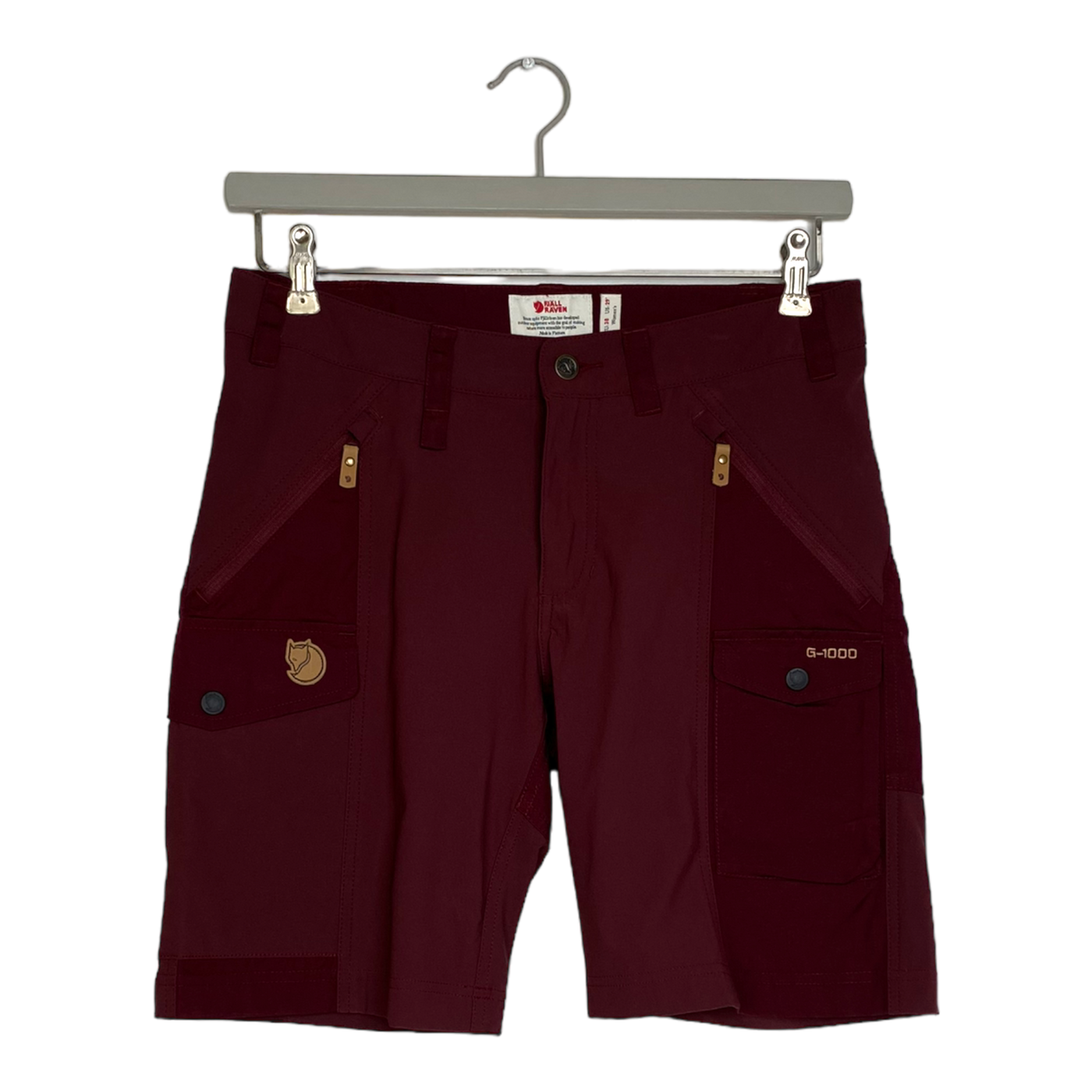 Fjällräven nikka shorts, wine | woman 38