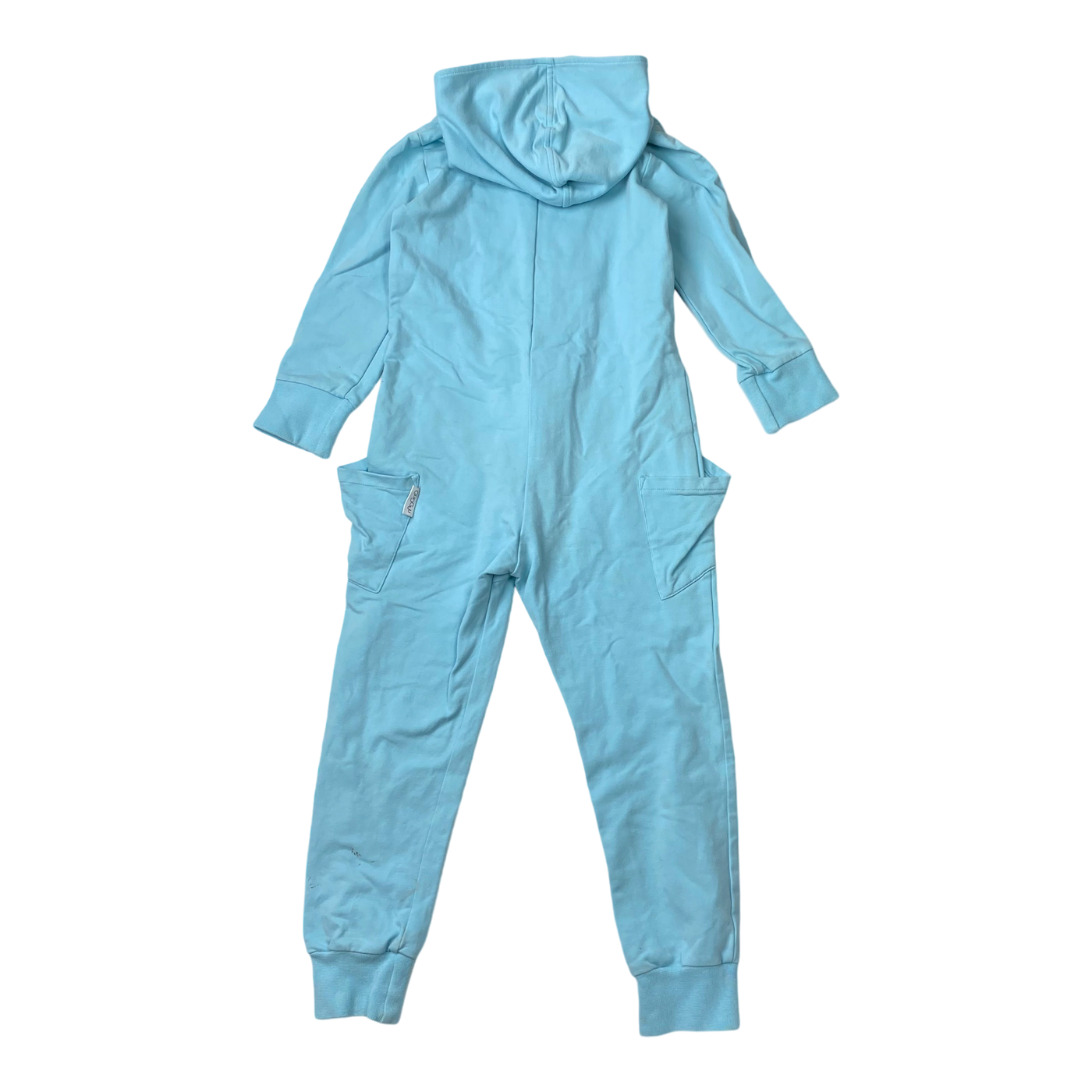 Gugguu sweat jumpsuit, sky blue | 116cm