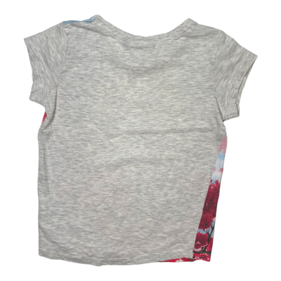 Molo rasa t-shirt, snow melange | 128cm