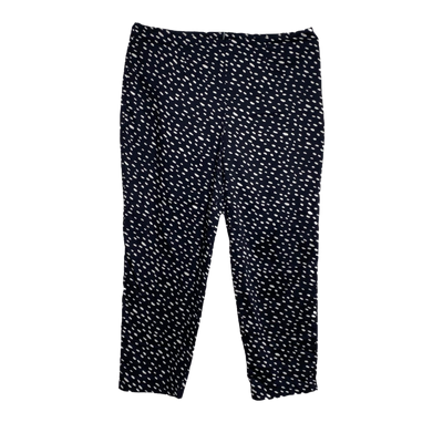 Marimekko capri pants, musta kottarainen | woman 38