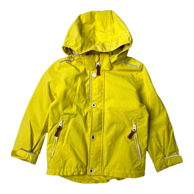 Reima midseason jacket, yellow | 104cm