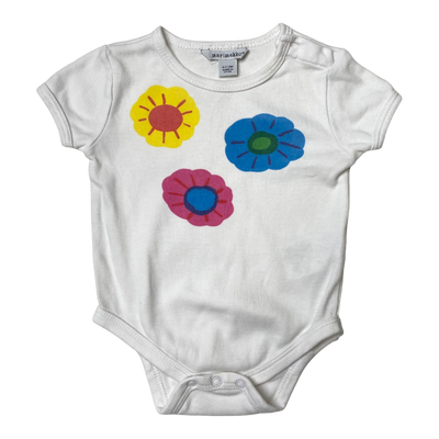 Marimekko putti body, white | 62cm