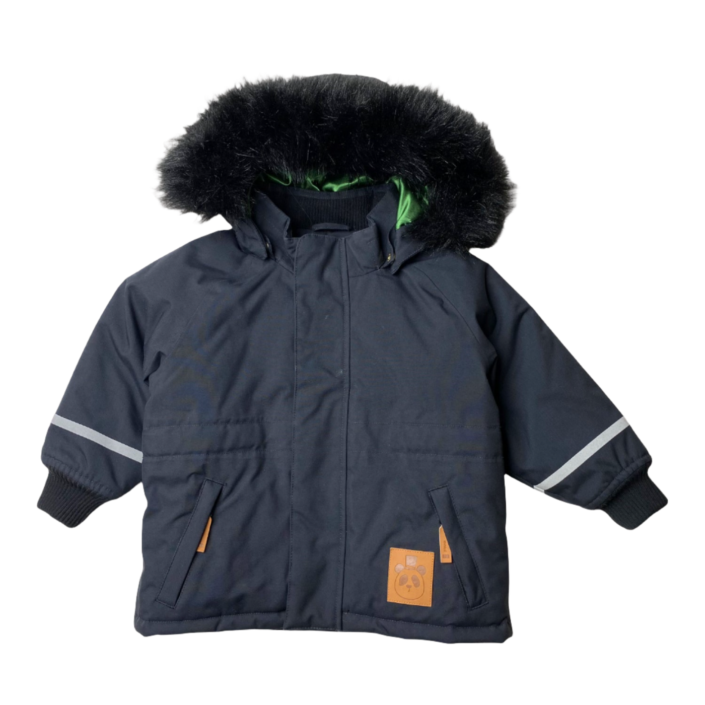 Mini Rodini K2 winter parka, black | 80/86cm