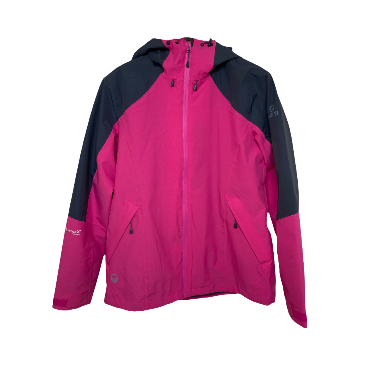 Halti Kohta DrymaxX jacket, black/hot pink | woman 38+