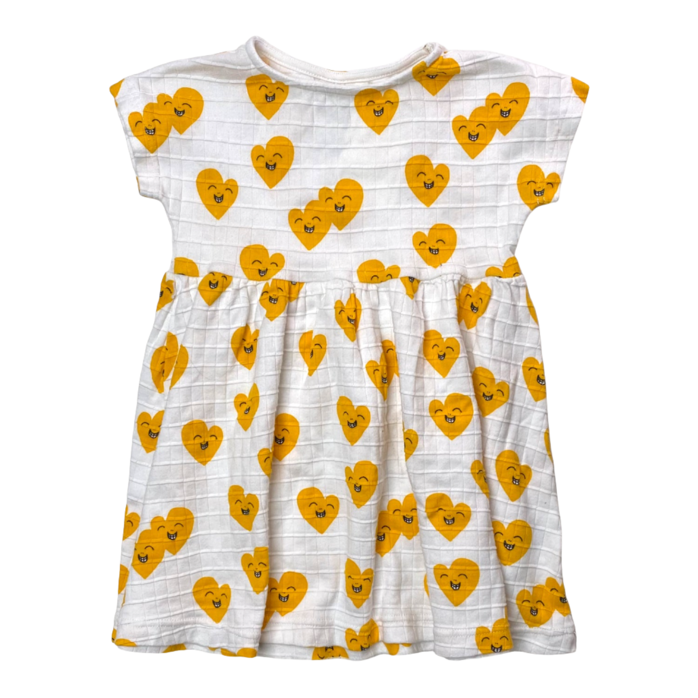 Mainio dress, smiling heart | 86/92cm