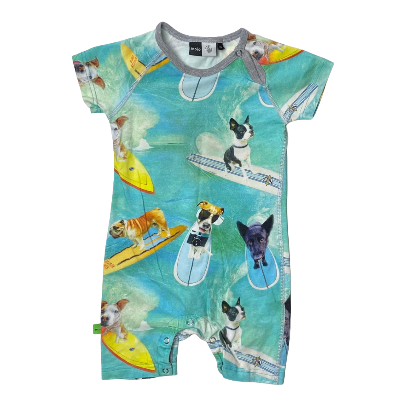 Molo summer suit, dogs | 74cm