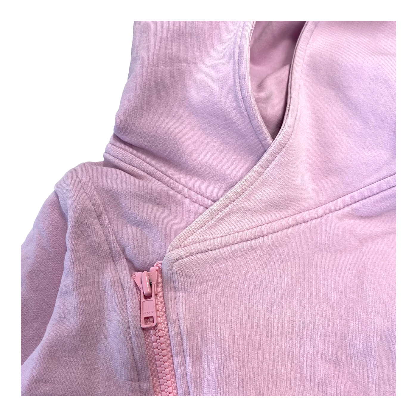 Gugguu zipper hoodie, mauve | 74cm