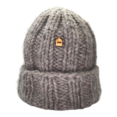 Myssyfarmi muffi beanie, melange grey | onesize