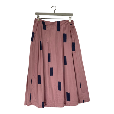 Papu pleated skirt, salmon pink | woman L