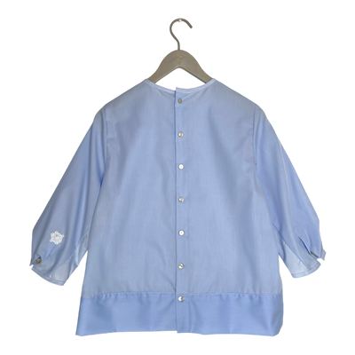 Limo marlene 3/4 sleeve blouse, light blue | woman L