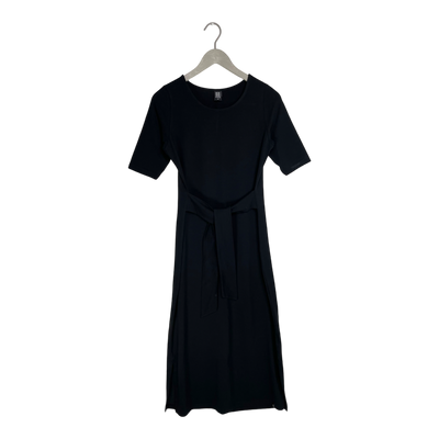 Kaiko belted dress, black | woman XS