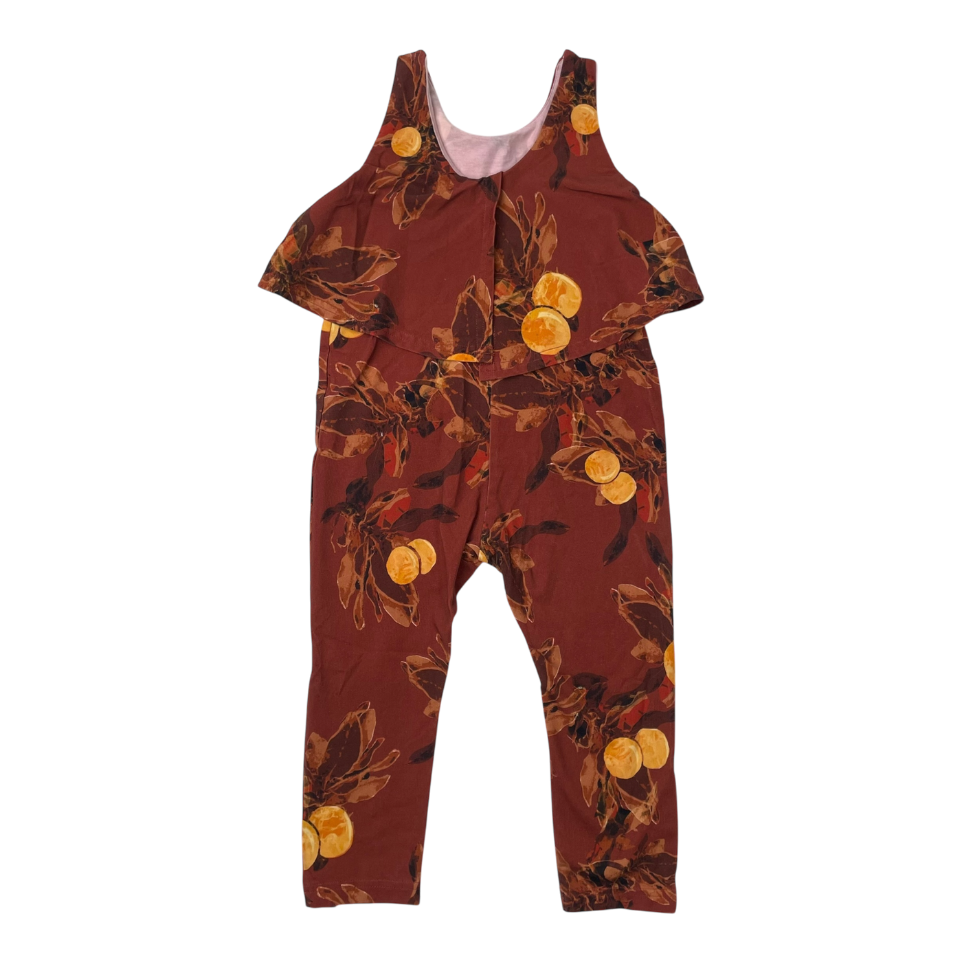 Kaiko oasis jumpsuit, amber orange | 86/92