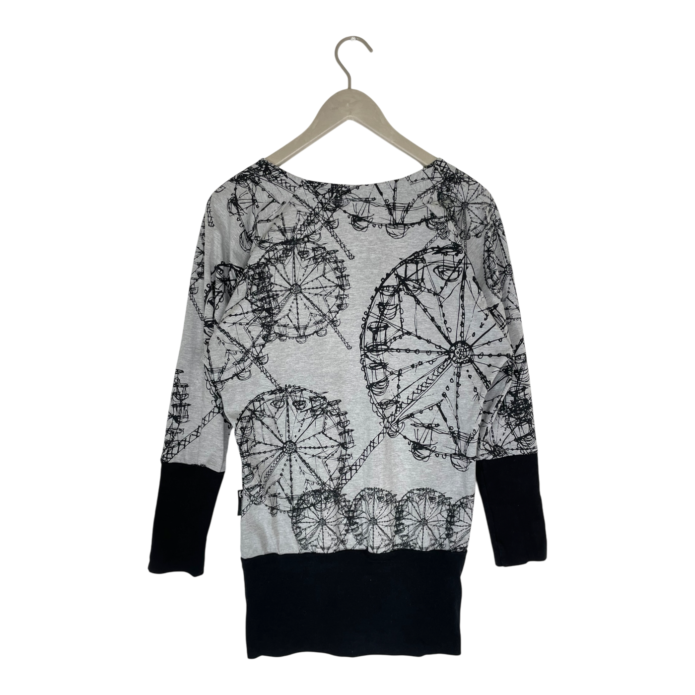 Ommellinen shirt with cuffs, ferris wheel | woman S