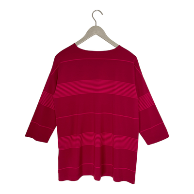 Falla pihta long tricot shirt, red stripes | woman S