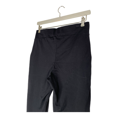 Ommellinen laskos pants, black | woman M