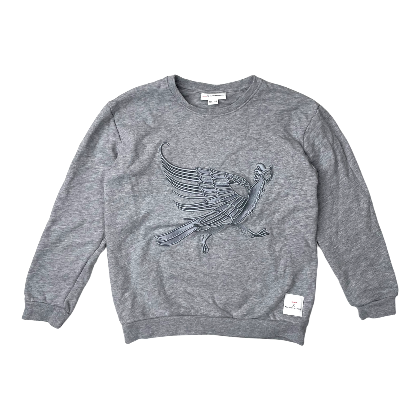 Reima pihatatar sweatshirt, grey | 122/128cm