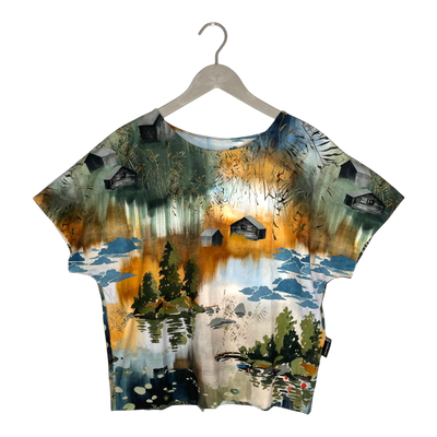 Ommellinen t-shirt, lake view | woman M